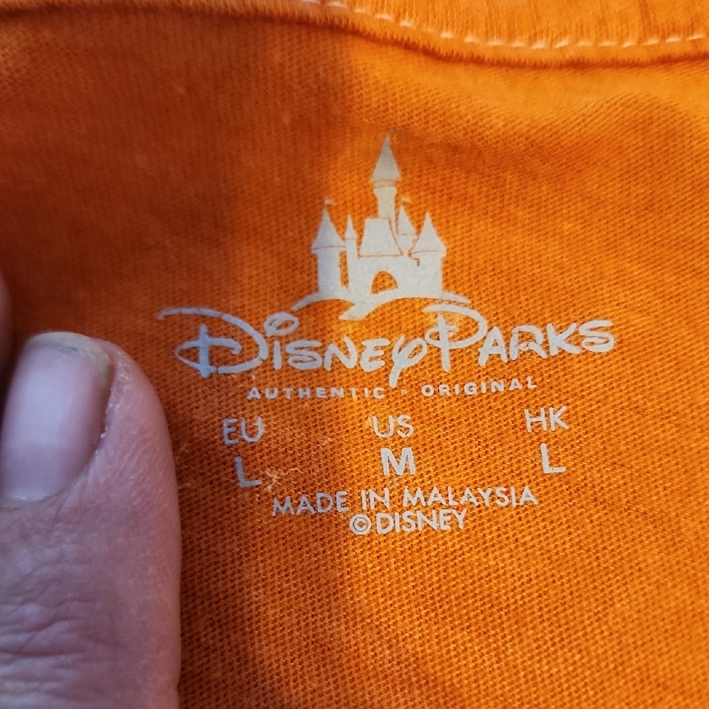Disney Parks Orange Tee - Picture 2 of 4